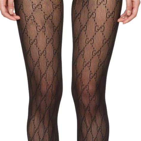 black gucci hosiery|authentic gucci stockings.